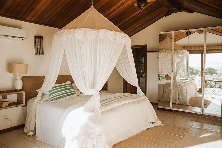 Casa con vista al mar en Geribá, Búzios