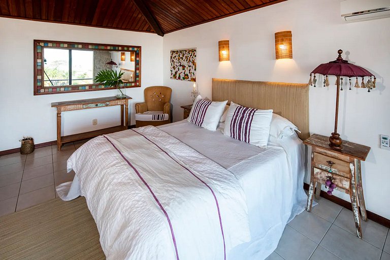 Casa com vista mar em Geribá, Búzios - Buz010