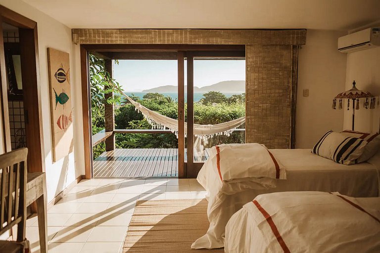 Maison avec vue sur la mer à Geribá, Búzios - Buz010