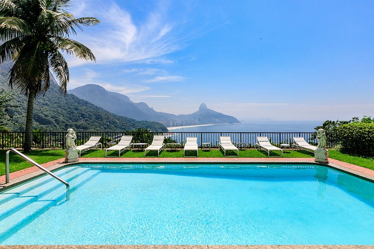 Mansión con arquitectura única en Joá - Joa013