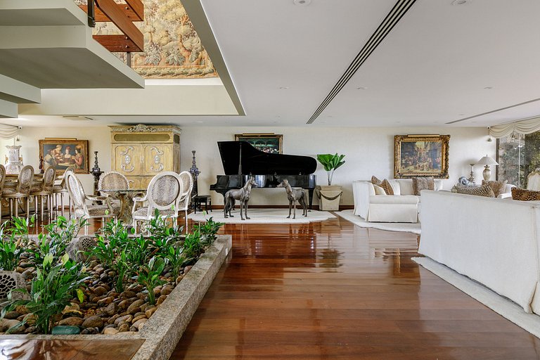 Mansión con arquitectura única en Joá - Joa013