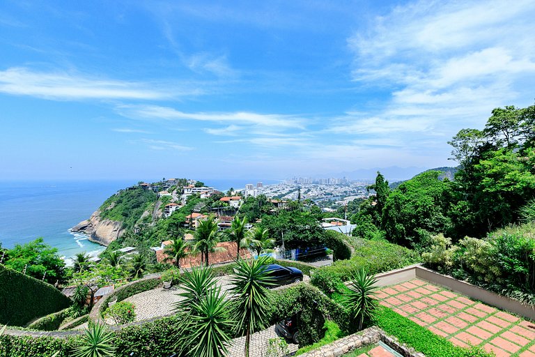 Mansión con arquitectura única en Joá - Joa013