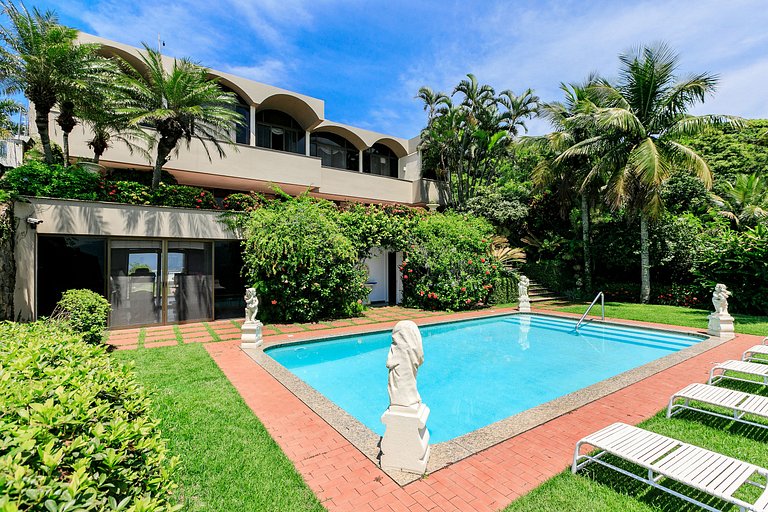 Mansión con arquitectura única en Joá - Joa013