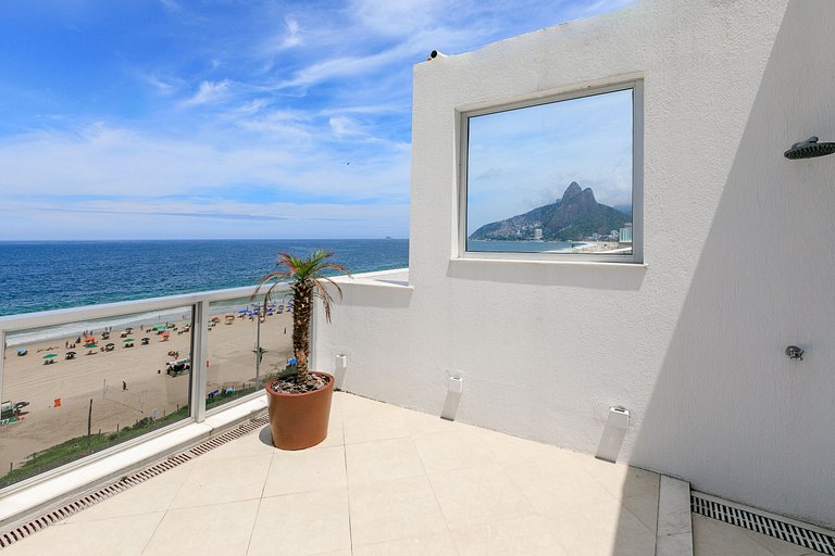 Penthouse con vista al mar en Ipanema - Ipa016