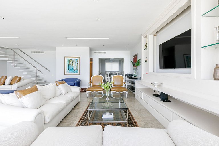 Двухуровневый пентхаус на берегу в Ипанеме - Ipa016