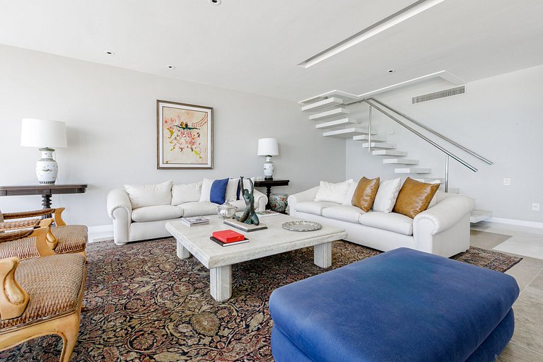 Duplex beachfront penthouse in Ipanema