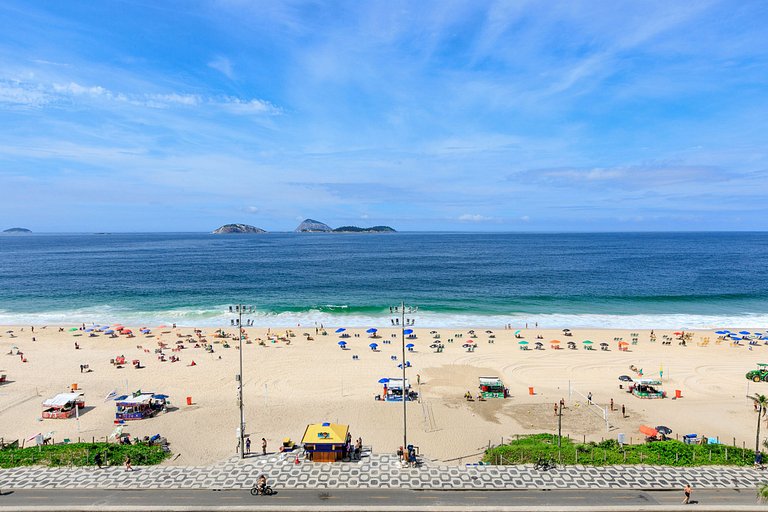 Penthouse con vista al mar en Ipanema - Ipa016