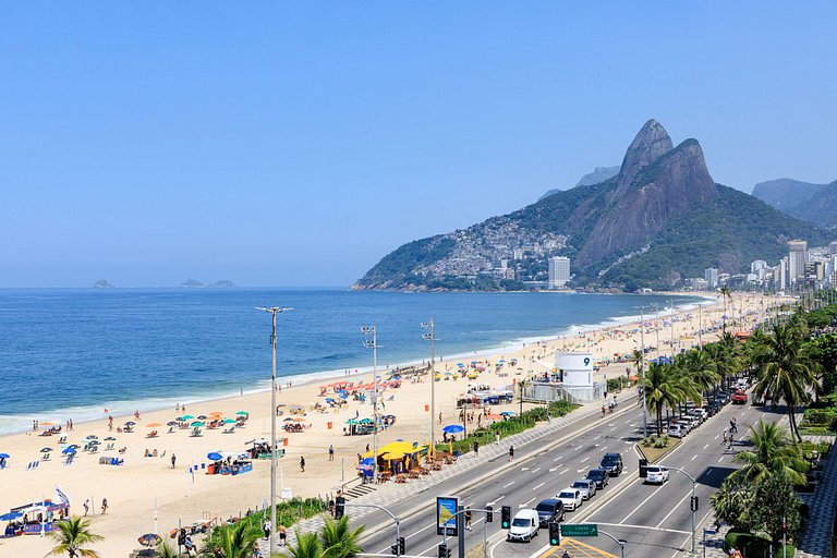 Attico triplex fronte oceano a Ipanema