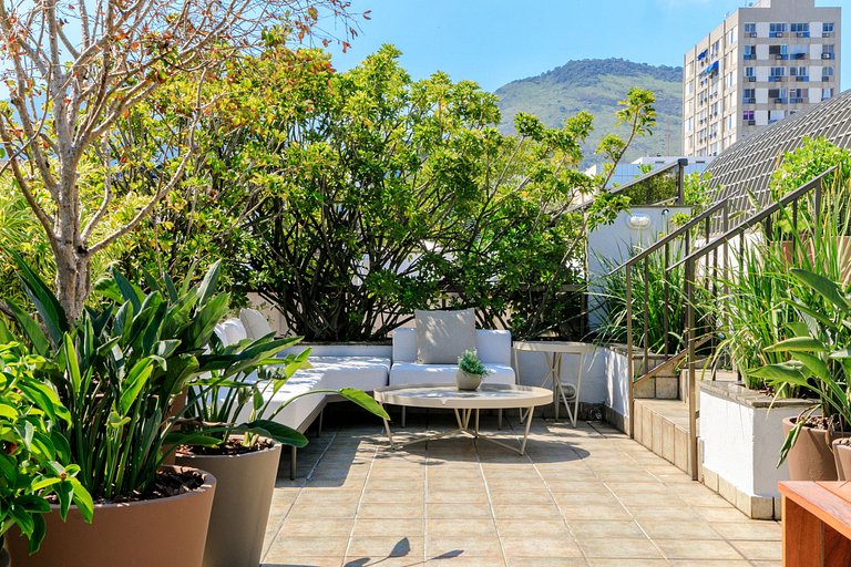 Attico triplex fronte oceano a Ipanema - Ipa010