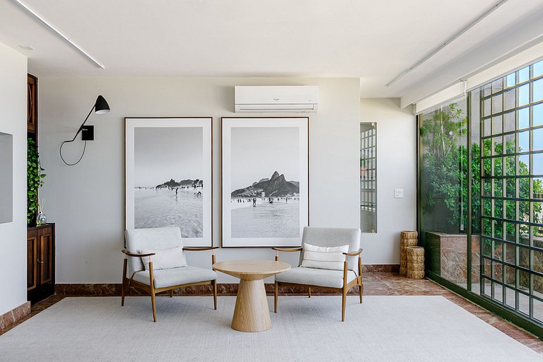 Attico triplex fronte oceano a Ipanema - Ipa010