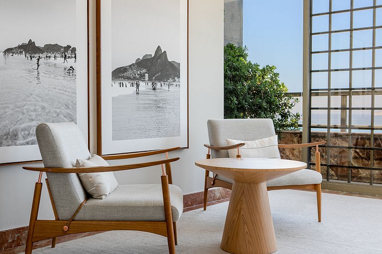 Attico triplex fronte oceano a Ipanema - Ipa010