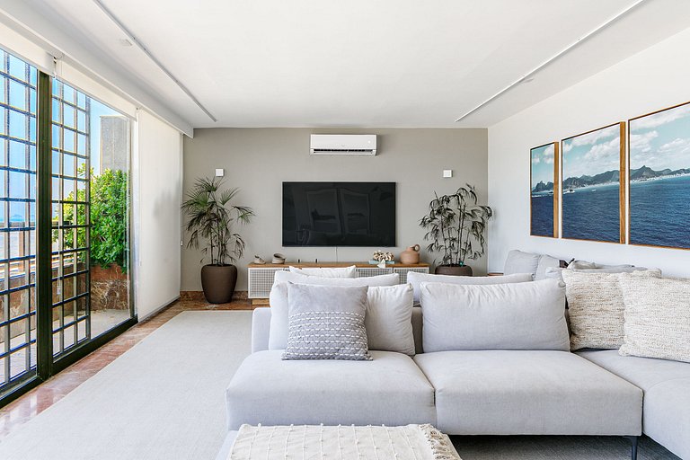 Penthouse triplex frente al mar en Ipanema - Ipa010