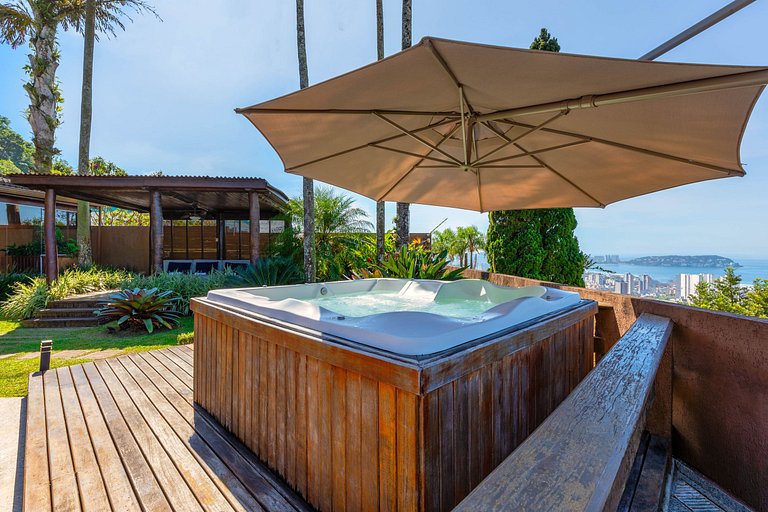 Palazzo con vista incredibile a Guarujá - Gua001