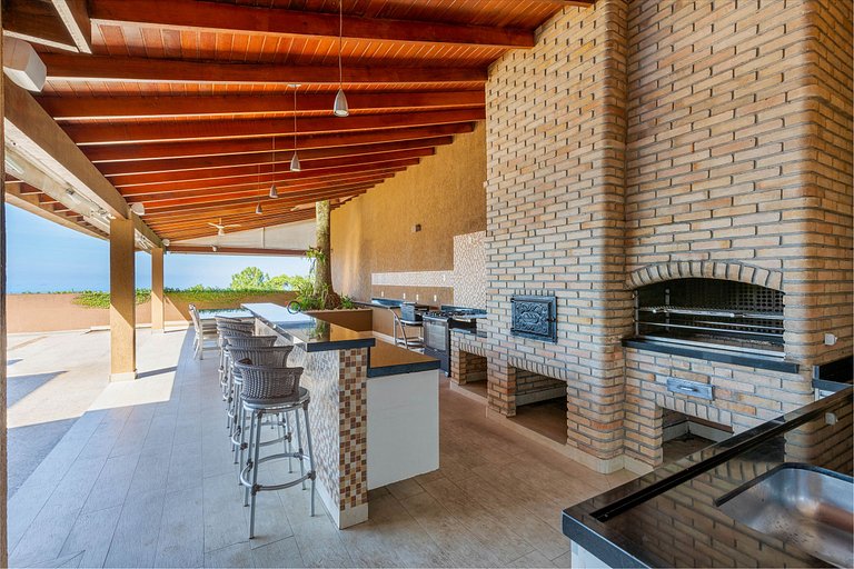 Mansión con increíbles vistas en Guarujá - Gua001