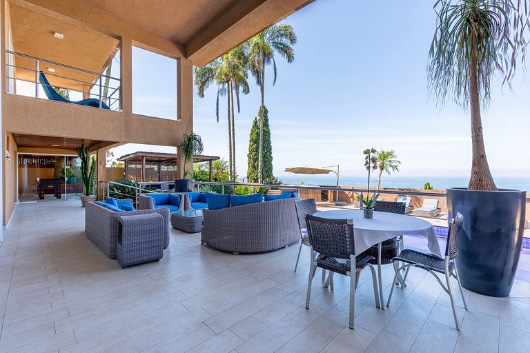 Mansión con increíbles vistas en Guarujá - Gua001