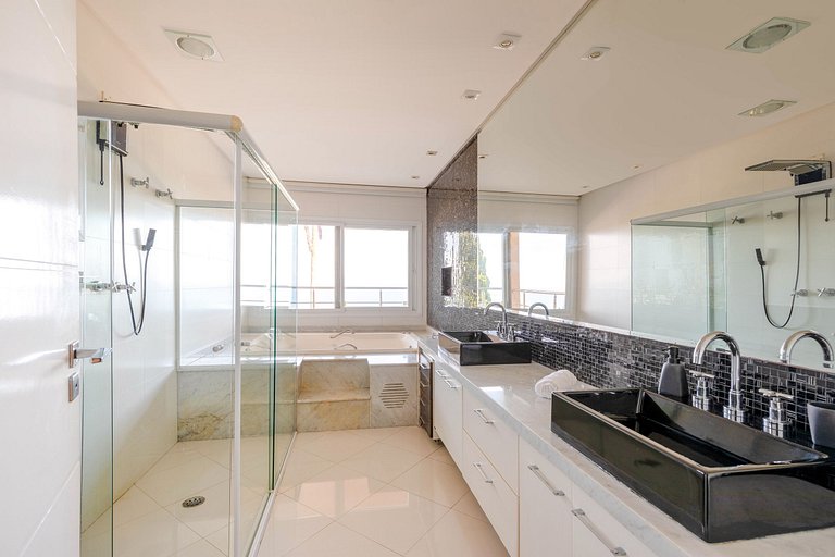 Mansión con increíbles vistas en Guarujá - Gua001