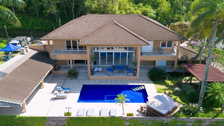 Manoir avec vues à Guarujá - Gua001