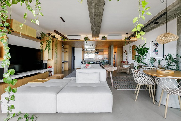 Hermoso apartamento frente al mar en Ipanema - Ipa028