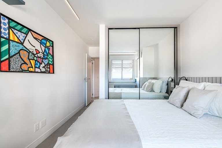 Hermoso apartamento frente al mar en Ipanema - Ipa028