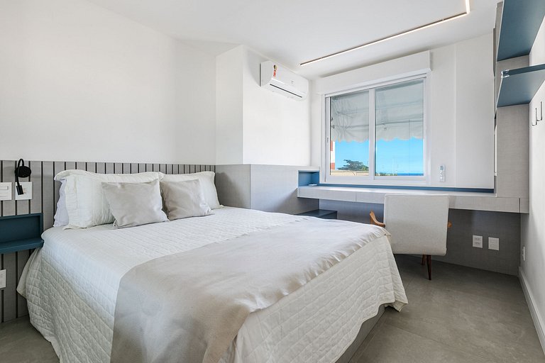 Lindo apartamento frente-mar em Ipanema - Ipa028