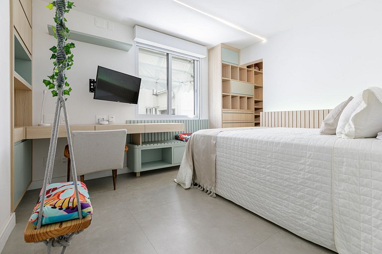 Lindo apartamento frente-mar em Ipanema - Ipa028