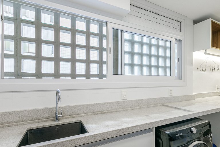 Lindo apartamento frente-mar em Ipanema - Ipa028