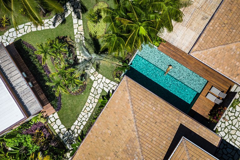 Villa avec bungalows à Taipu de Fora