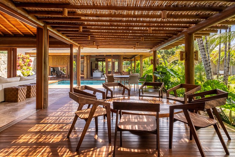 Villa avec bungalows à Taipu de Fora