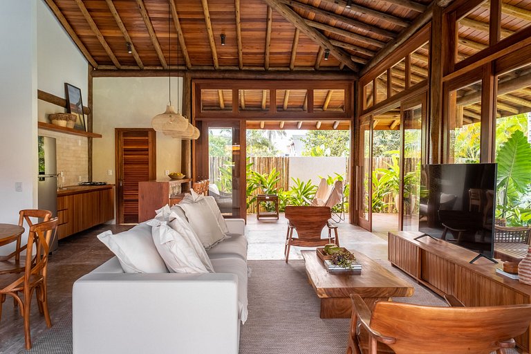 Villa with bungalows in Taipu de Fora