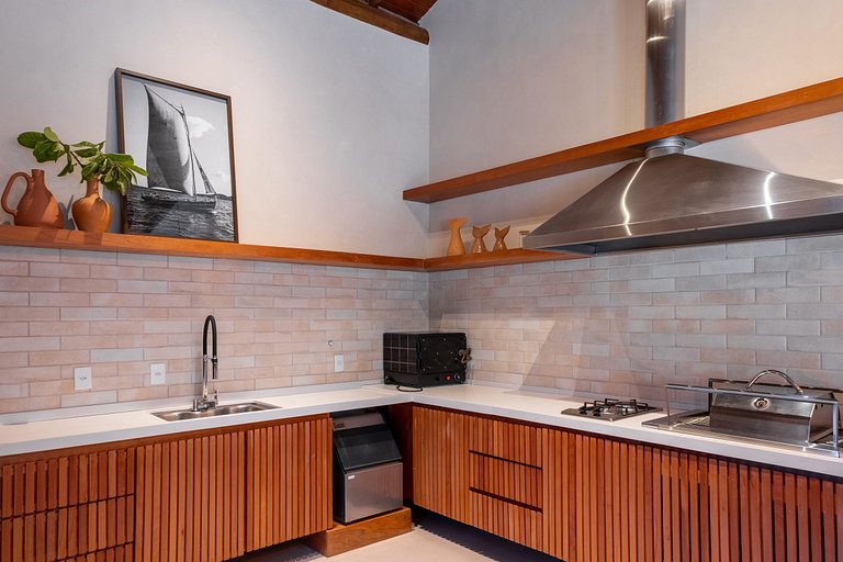 Villa avec bungalows à Taipu de Fora - Bgr001