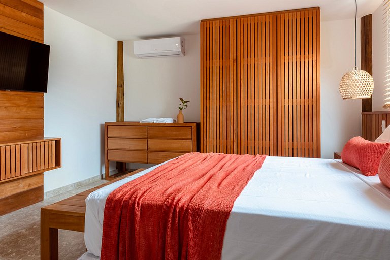 Villa avec bungalows à Taipu de Fora - Bgr001