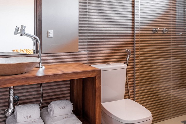 Villa con bungalow a Taipu de Fora