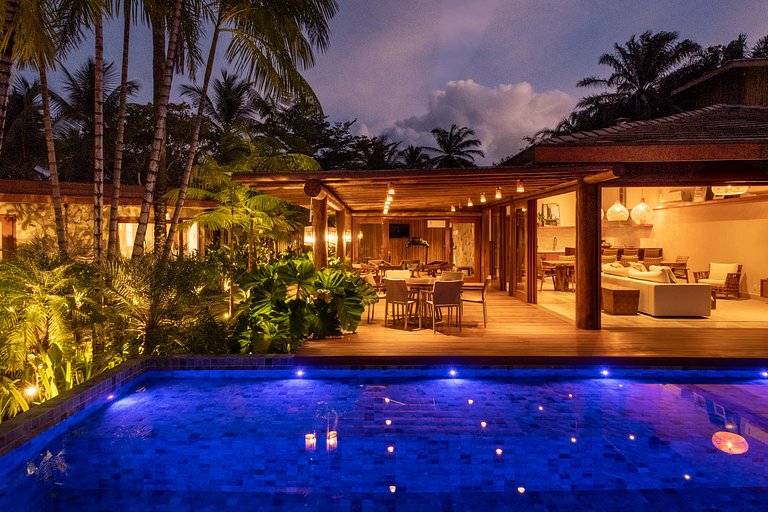Villa con bungalow a Taipu de Fora