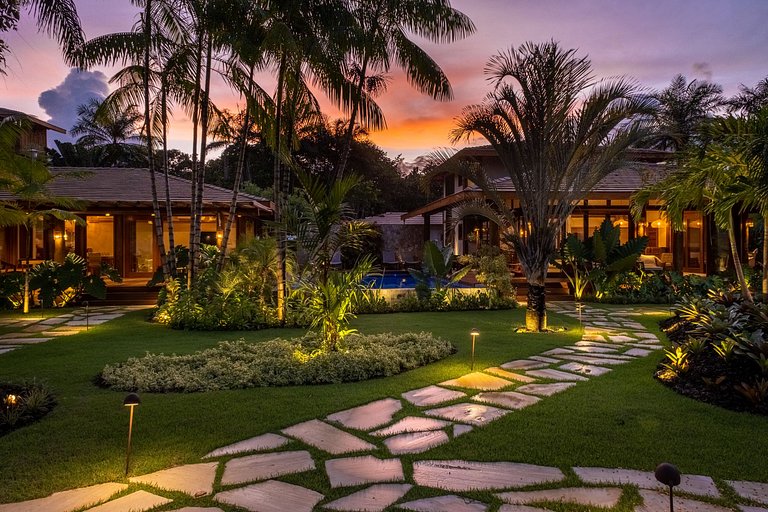 Villa com bangalôs em Taipu de Fora