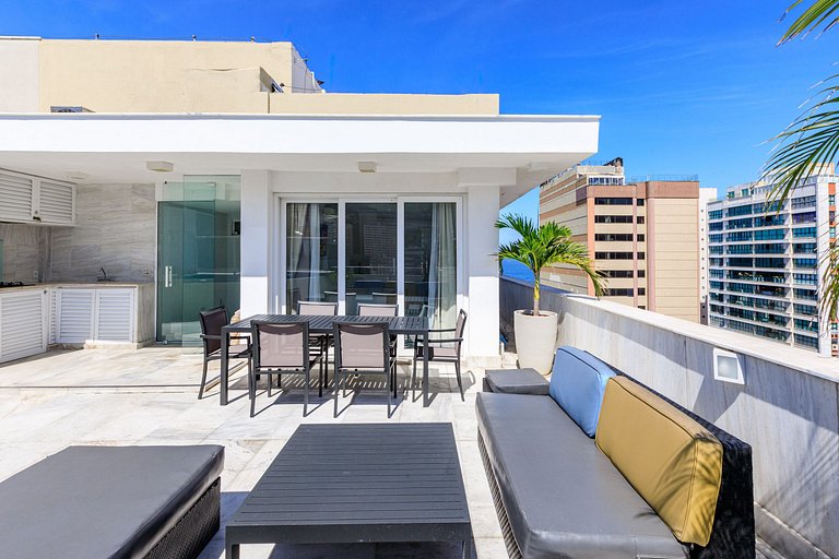 Cobertura Duplex com Piscina em Ipanema