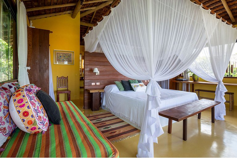 Beautiful beachfront villa in Trancoso