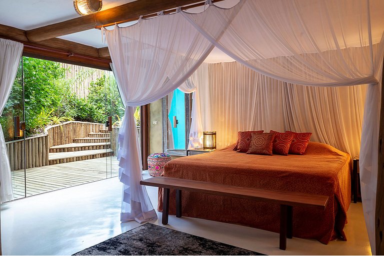 Beautiful beachfront villa in Trancoso