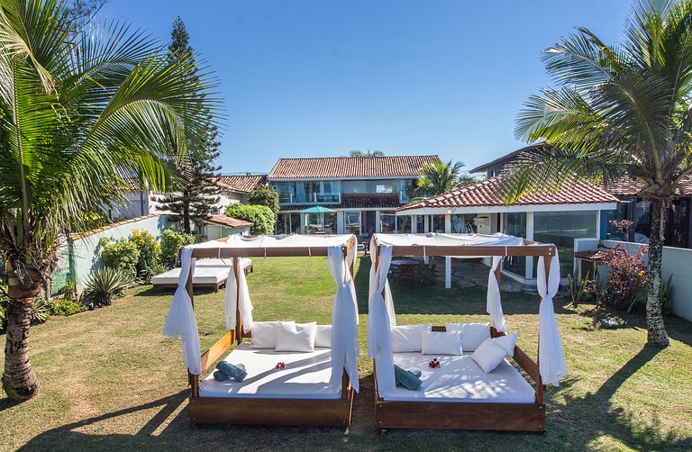 Seaside house on Geribá Beach, in Búzios