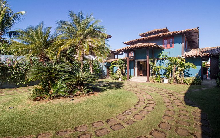 Linda casa beira-mar em Geribá, Búzios
