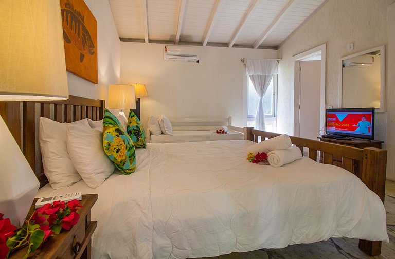 Seaside house on Geribá Beach, in Búzios