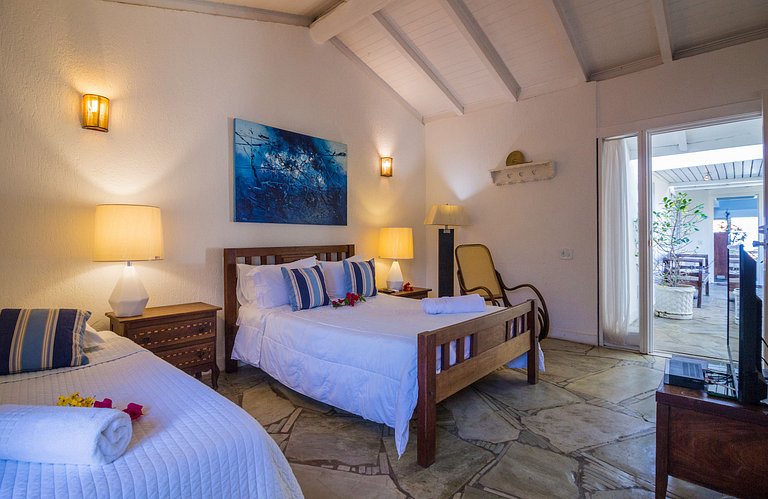 Maison en bord de mer sur la plage à Búzios - Buz029