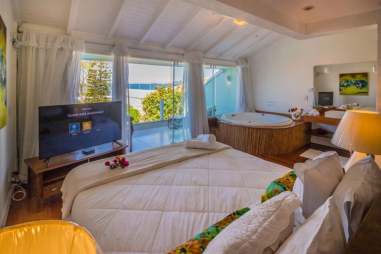 Maison en bord de mer sur la plage à Búzios - Buz029