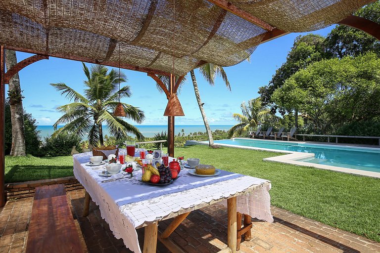 Casa com vista do mar em Trancoso