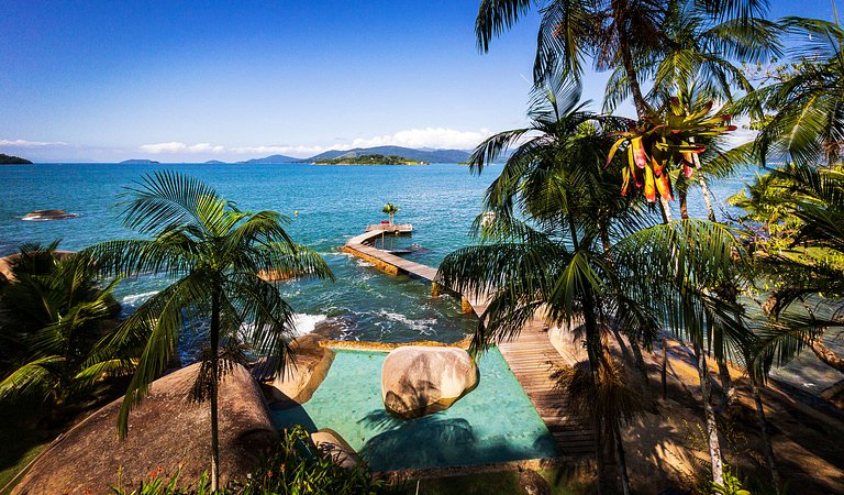 Bellissima Proprietà sull'Isola di Araújo, Paraty