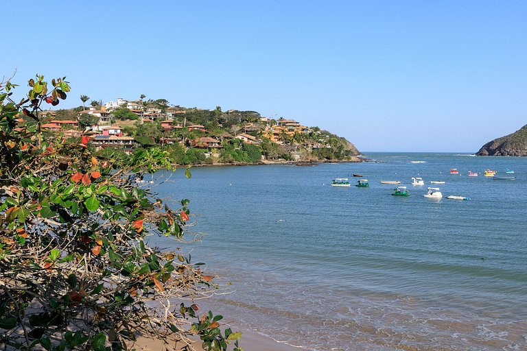 Casa fronte mare a Ferradura, Buzios