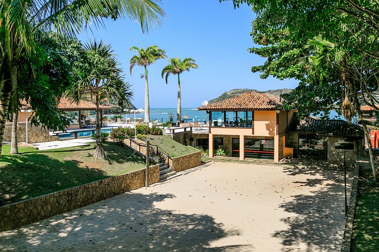 Mansão frente mar em Ferradura Buzios - Buz025