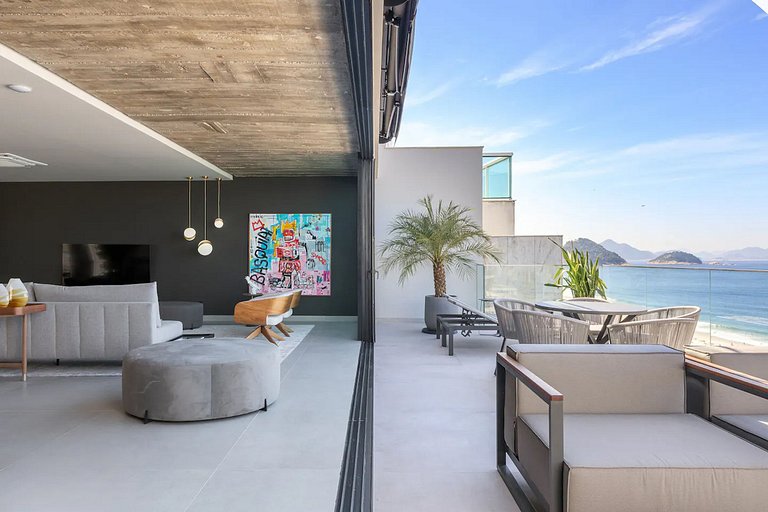 Attico Triplex Fronte Mare a Copacabana - Cop020