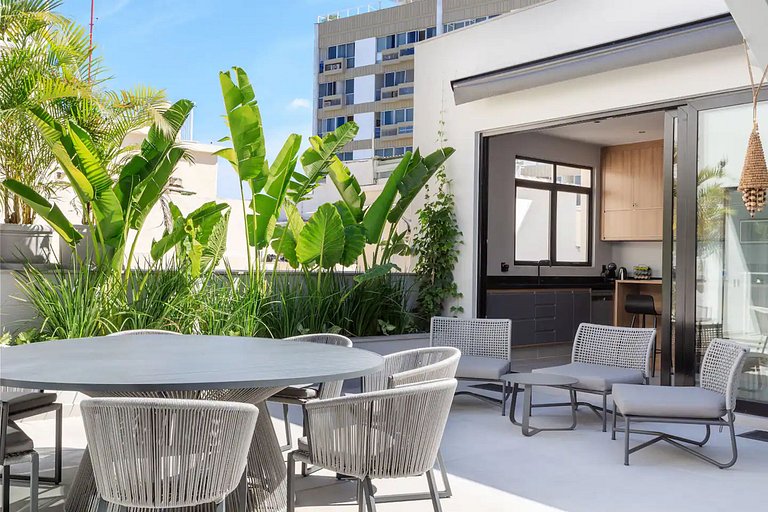 Penthouse Triplex en Bord de Mer à Copacabana - Cop020