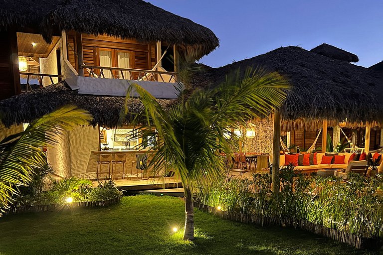 Villa paradisíaca em Tatajuba, Ceará