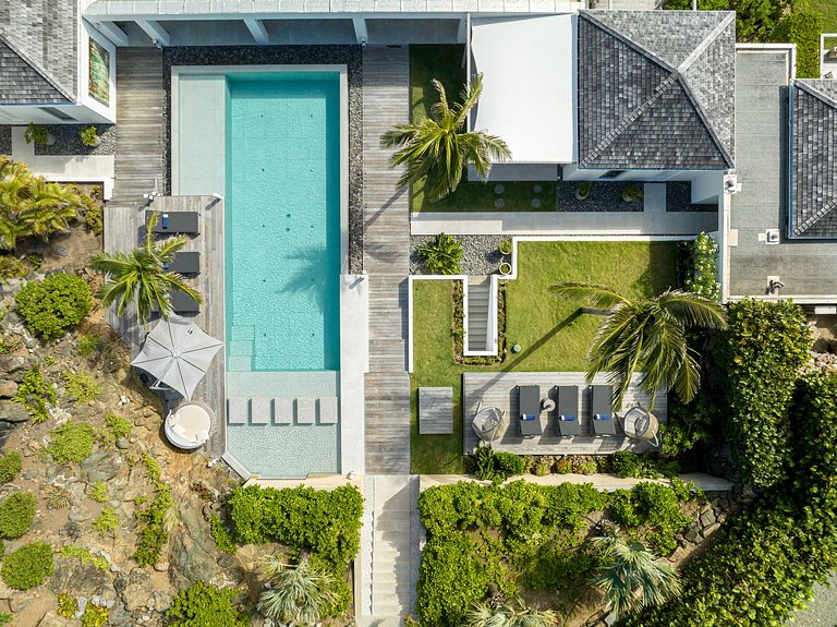 Manoir de luxe à Saint-Barthélemy